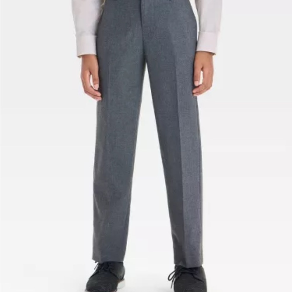 Cat & Jack Kids Charcoal Gray Dress Pants